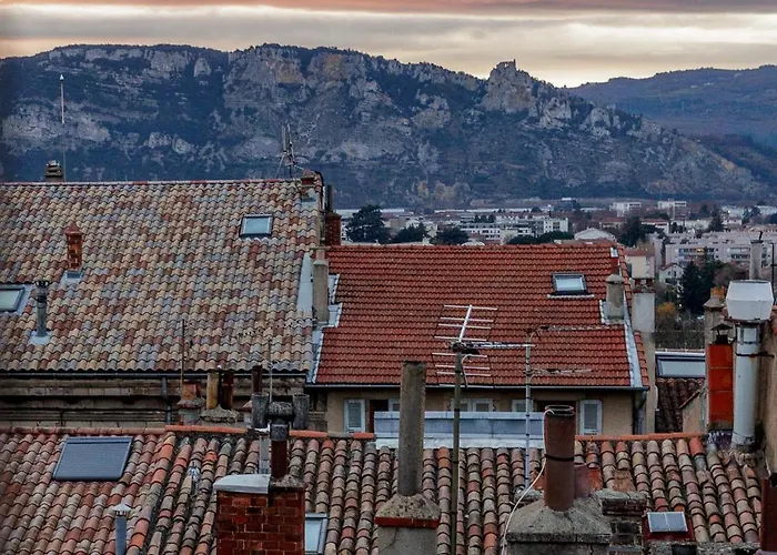 Unique - Rhone & Mountains Panoramic View *